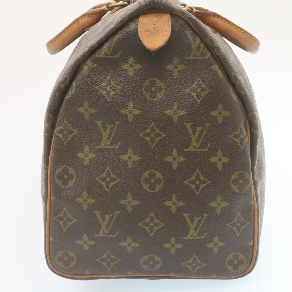 LOUIS VUITTON Monogram Speedy 40 Hand Bag M41522 LV Auth am2061g