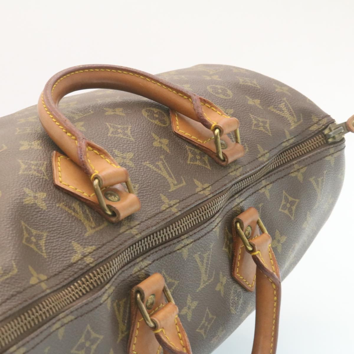 LOUIS VUITTON Monogram Speedy 40 Hand Bag M41522 LV Auth am2061g