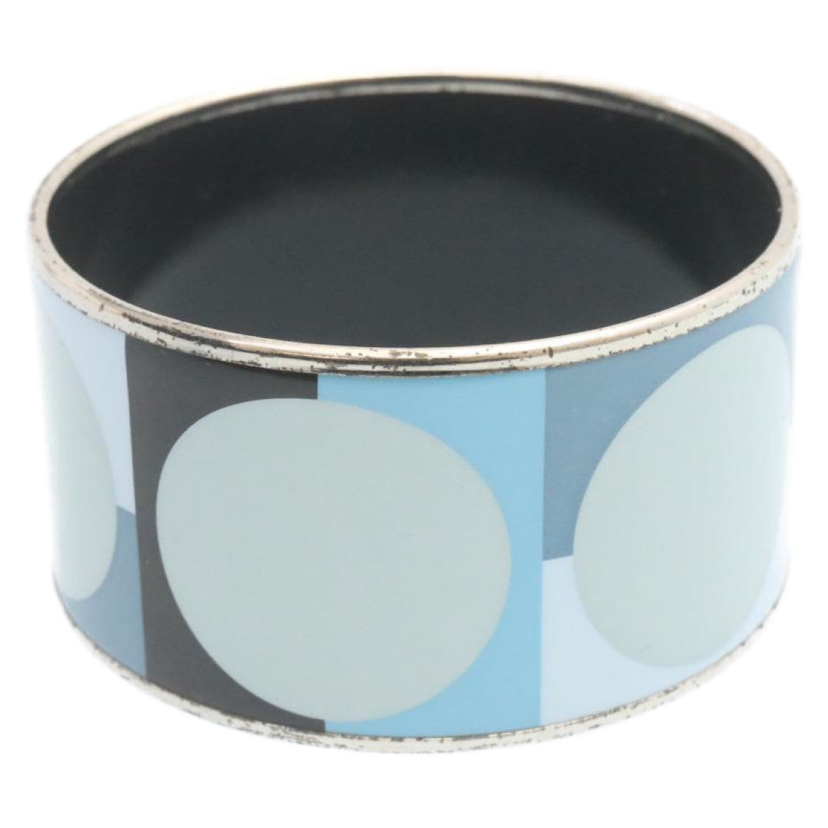 HERMES Bangle Bracelet Blue M65690 Auth am2068g