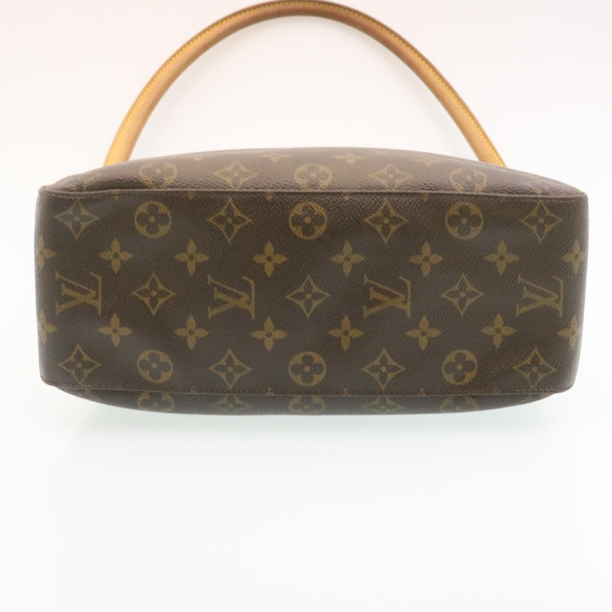 LOUIS VUITTON Monogram Looping GM Shoulder Bag M51145 LV Auth gt2120