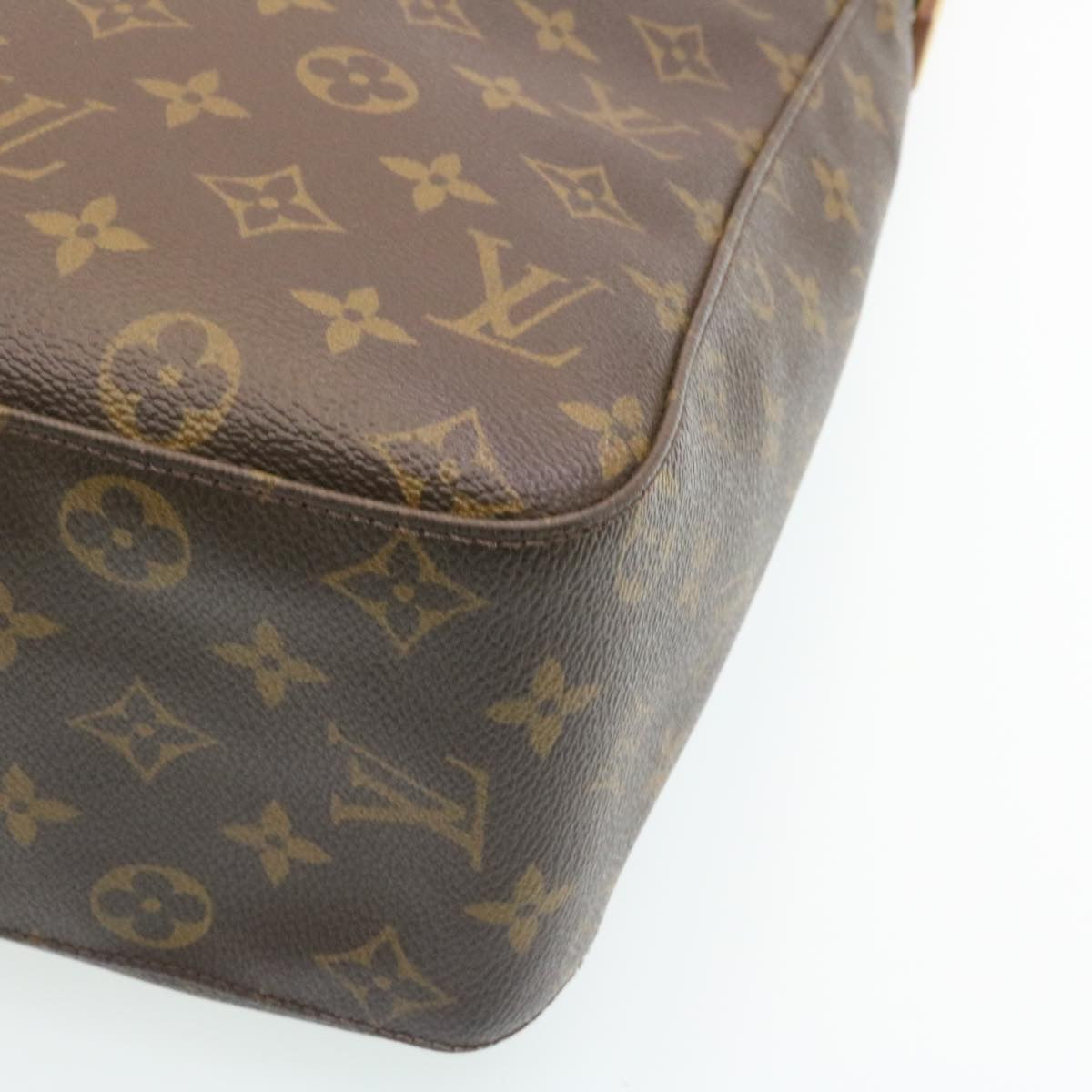 LOUIS VUITTON Monogram Looping GM Shoulder Bag M51145 LV Auth gt2120