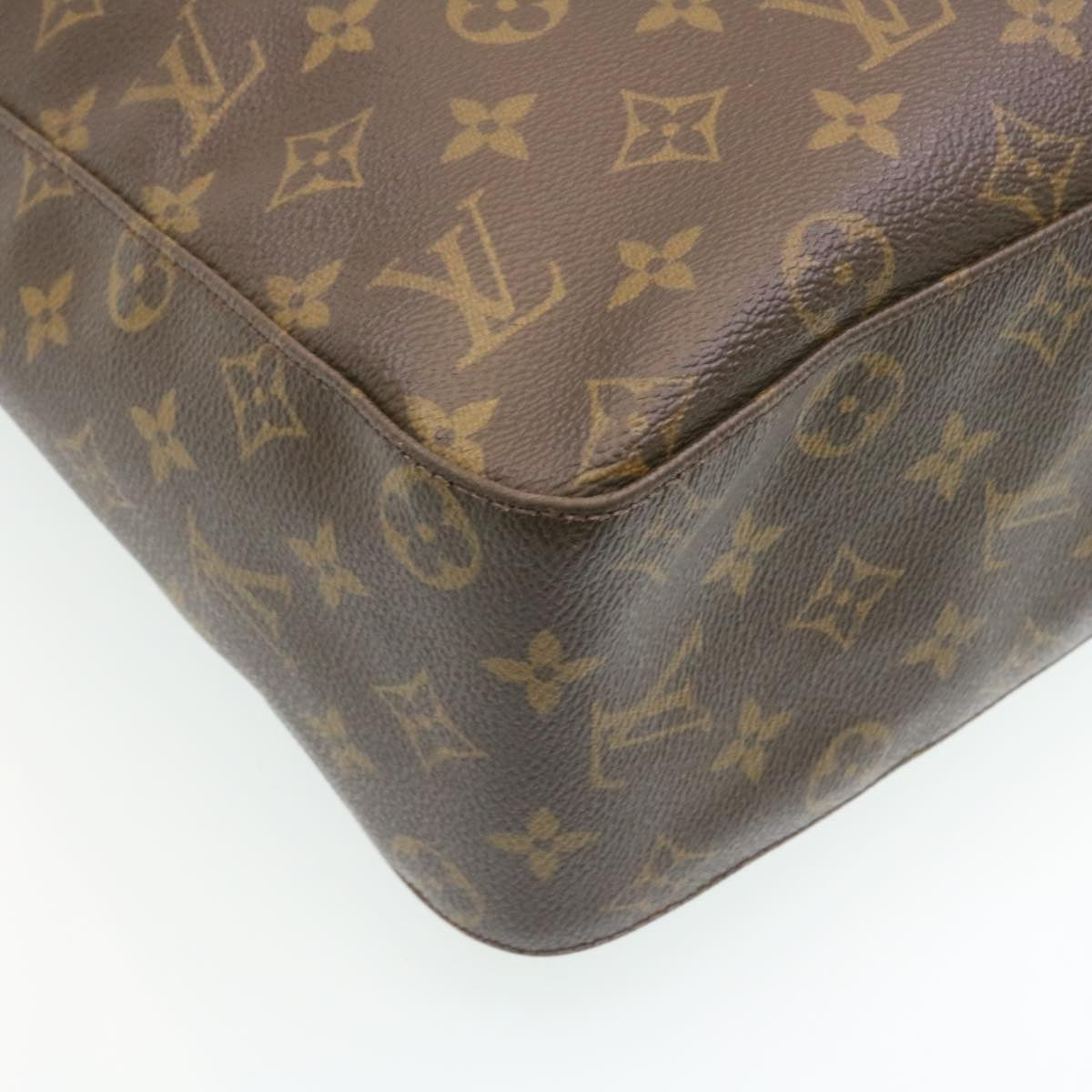 LOUIS VUITTON Monogram Looping GM Shoulder Bag M51145 LV Auth gt2120