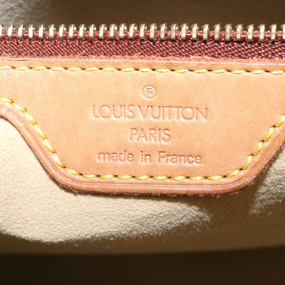 LOUIS VUITTON Monogram Looping GM Shoulder Bag M51145 LV Auth gt2120