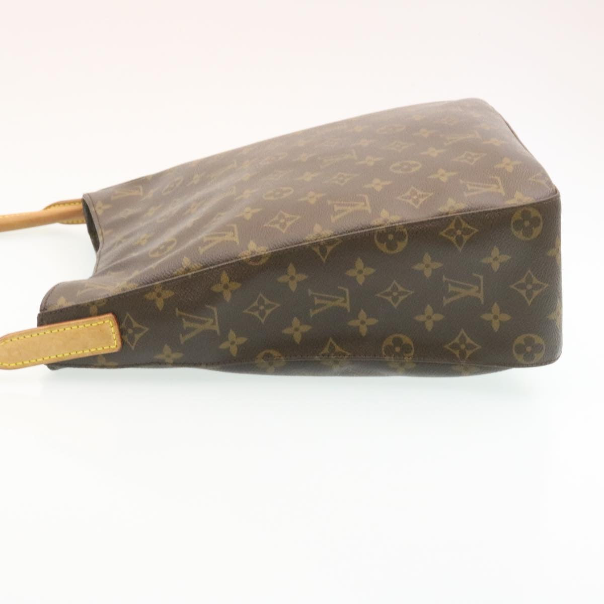 LOUIS VUITTON Monogram Looping GM Shoulder Bag M51145 LV Auth gt2120