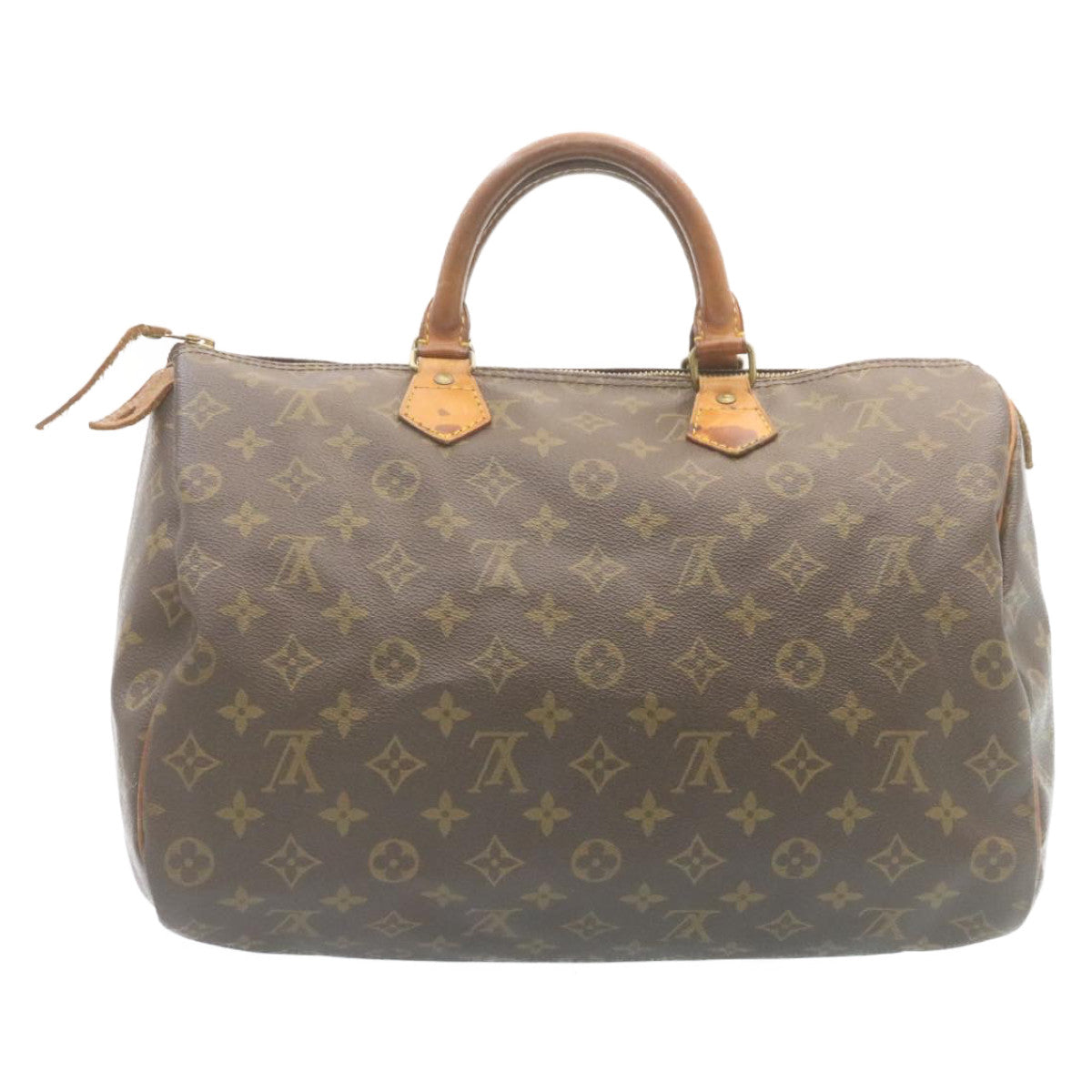 LOUIS VUITTON Monogram Speedy 35 Hand Bag M41524 LV Auth am2133g