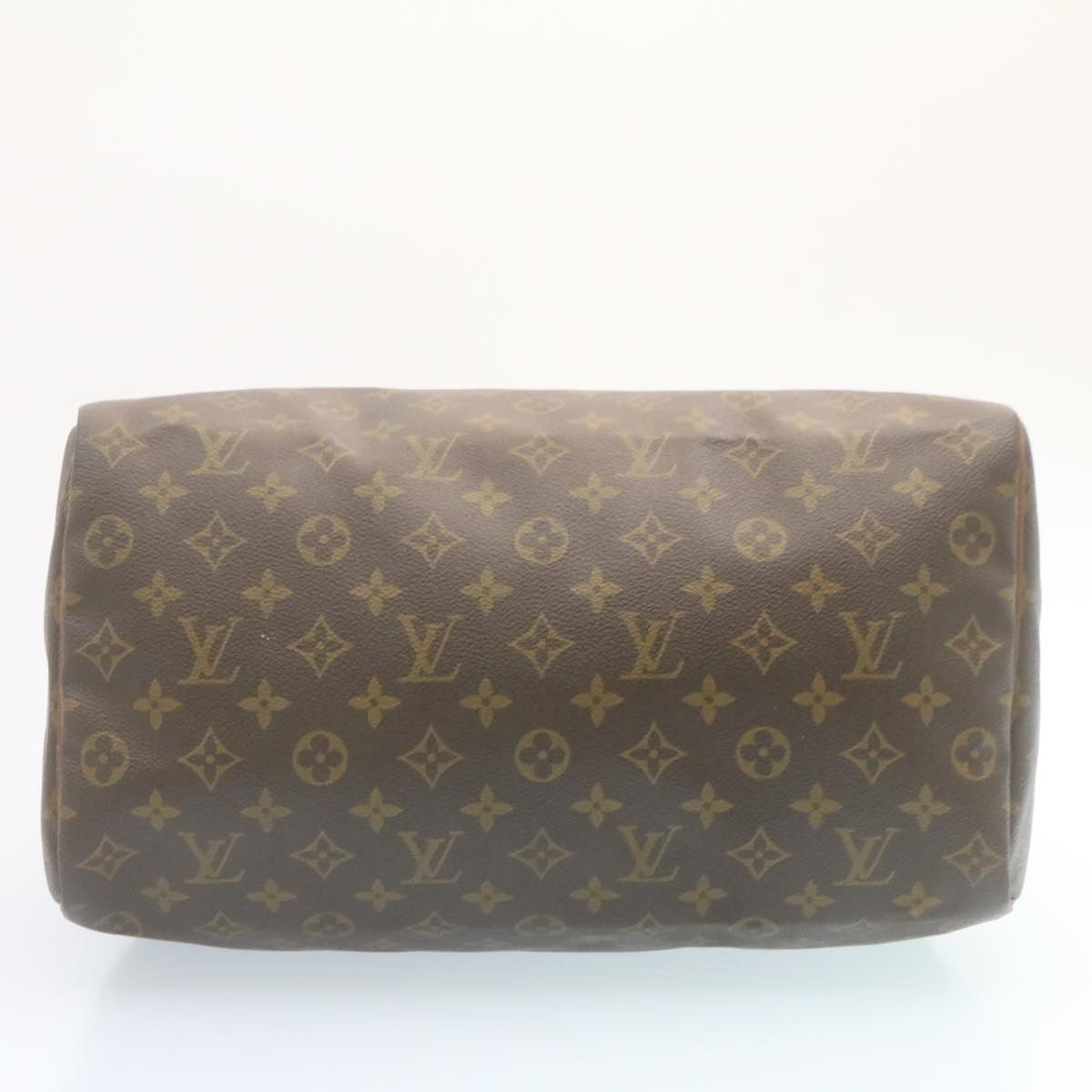 LOUIS VUITTON Monogram Speedy 35 Hand Bag M41524 LV Auth am2133g