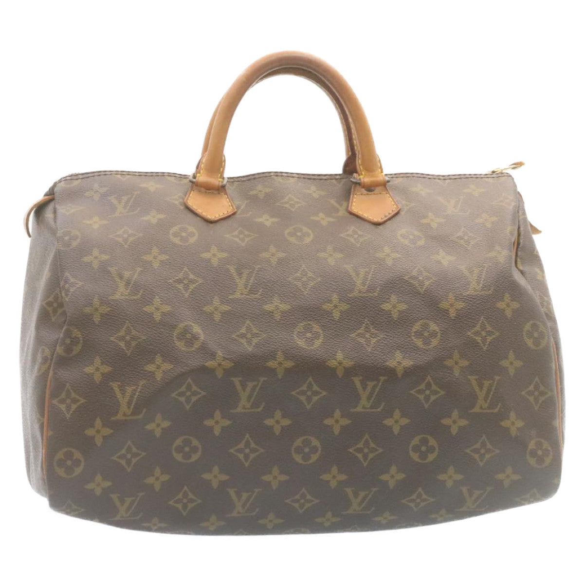 LOUIS VUITTON Monogram Speedy 35 Hand Bag M41524 LV Auth am2134g