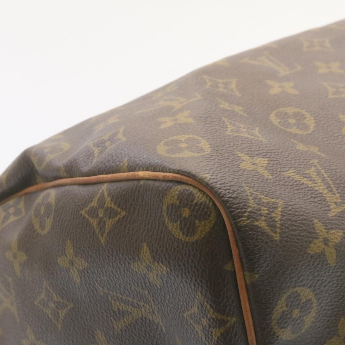 LOUIS VUITTON Monogram Speedy 35 Hand Bag M41524 LV Auth am2134g