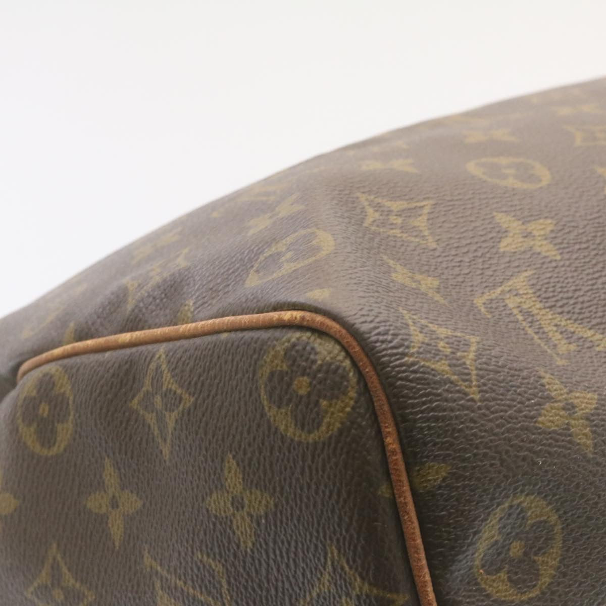 LOUIS VUITTON Monogram Speedy 35 Hand Bag M41524 LV Auth am2134g