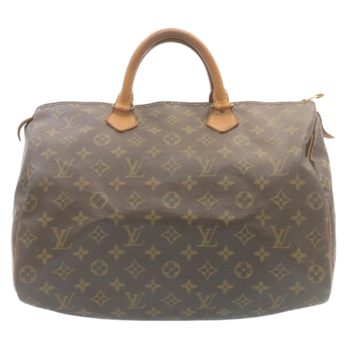 LOUIS VUITTON Monogram Speedy 35 Hand Bag M41524 LV Auth am2134g