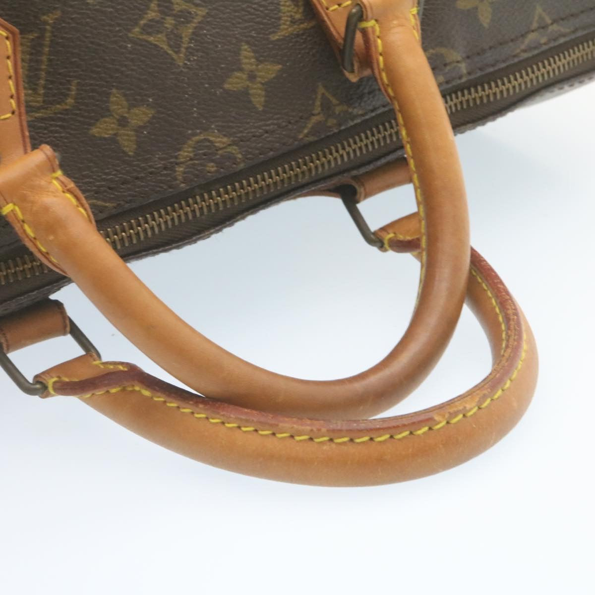 LOUIS VUITTON Monogram Speedy 35 Hand Bag M41524 LV Auth am2134g