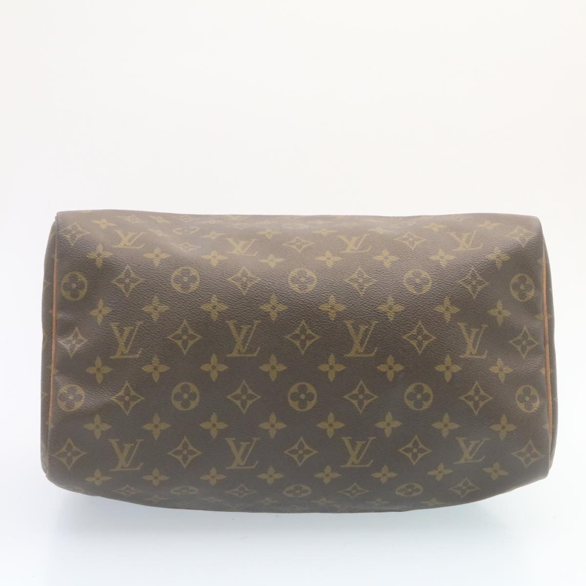 LOUIS VUITTON Monogram Speedy 35 Hand Bag M41524 LV Auth am2134g