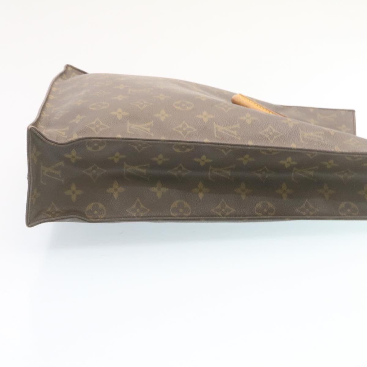 LOUIS VUITTON Monogram Sac Plat Hand Bag M51140 LV Auth am2146g