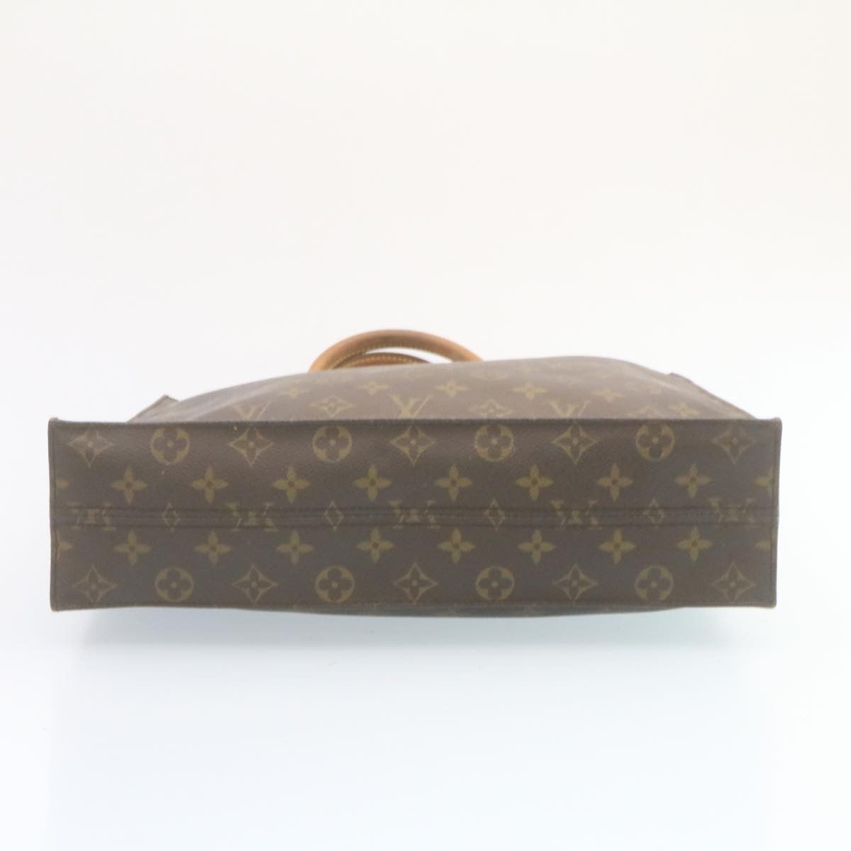 LOUIS VUITTON Monogram Sac Plat Hand Bag M51140 LV Auth am2146g