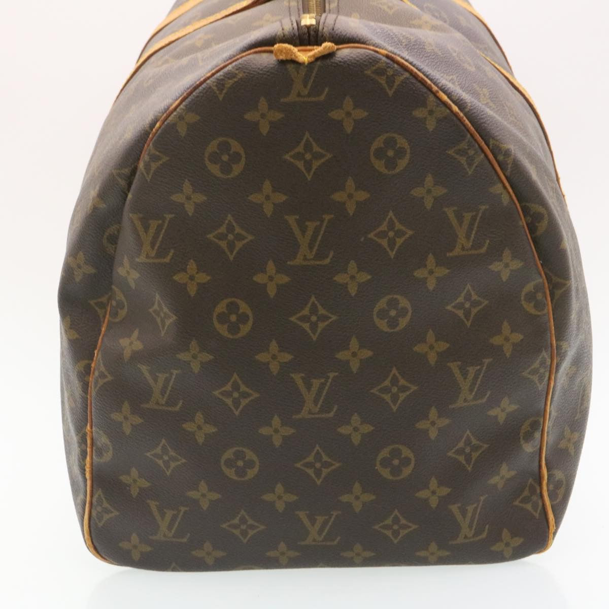 LOUIS VUITTON Monogram Keepall 55 Boston Bag M41424 LV Auth am2150g