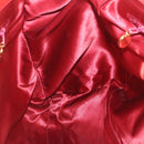 CHANEL COCO Mark Super model Chain Shoulder Bag Caviar Skin Red Auth am2162gA-21