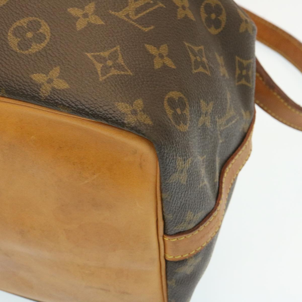 LOUIS VUITTON Monogram Petit Noe Shoulder Bag M42226 LV Auth am2230g