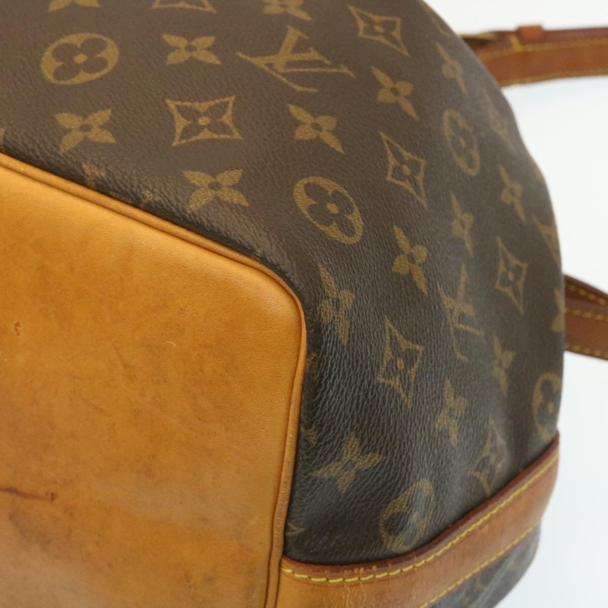 LOUIS VUITTON Monogram Petit Noe Shoulder Bag M42226 LV Auth am2230g