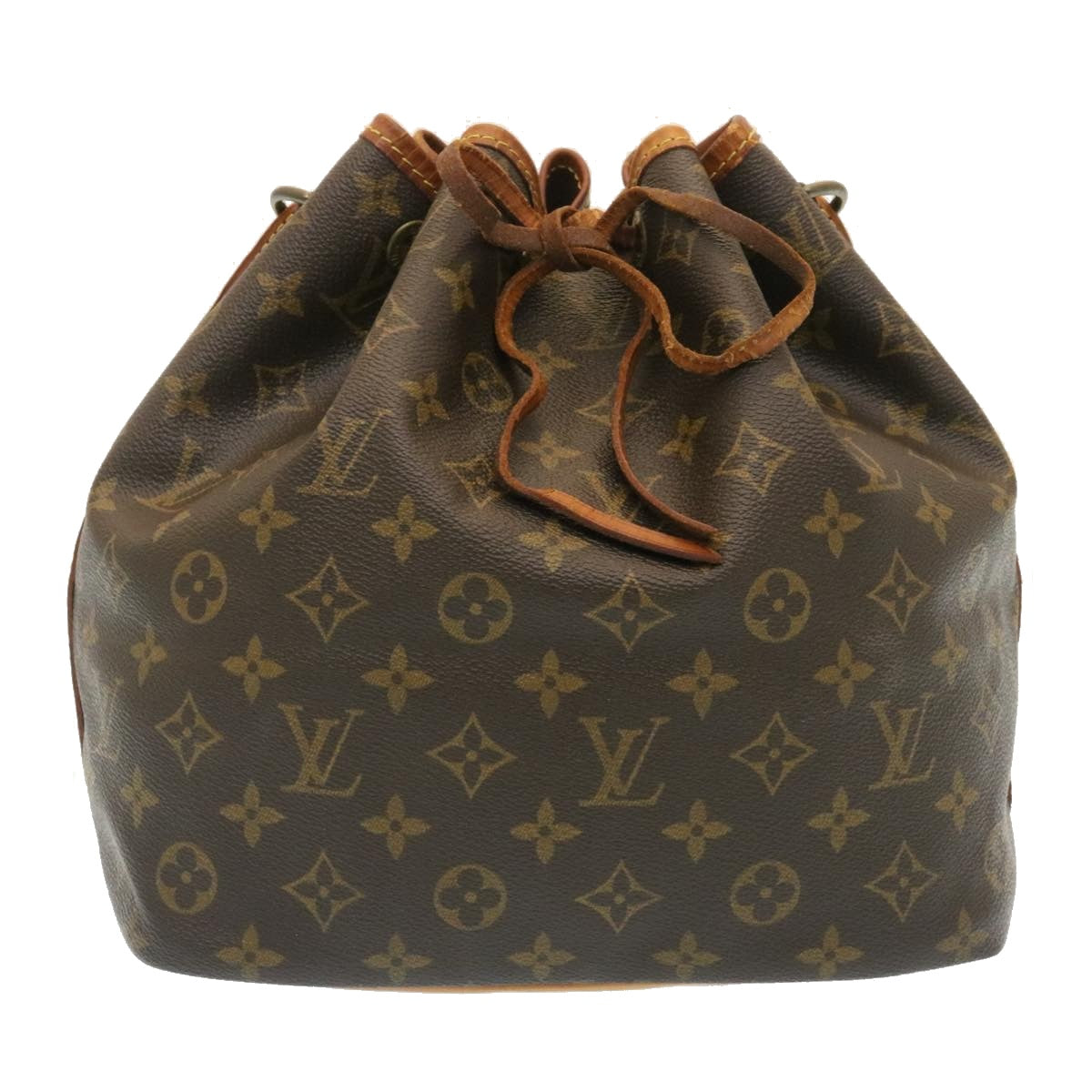 LOUIS VUITTON Monogram Petit Noe Shoulder Bag M42226 LV Auth am2230g