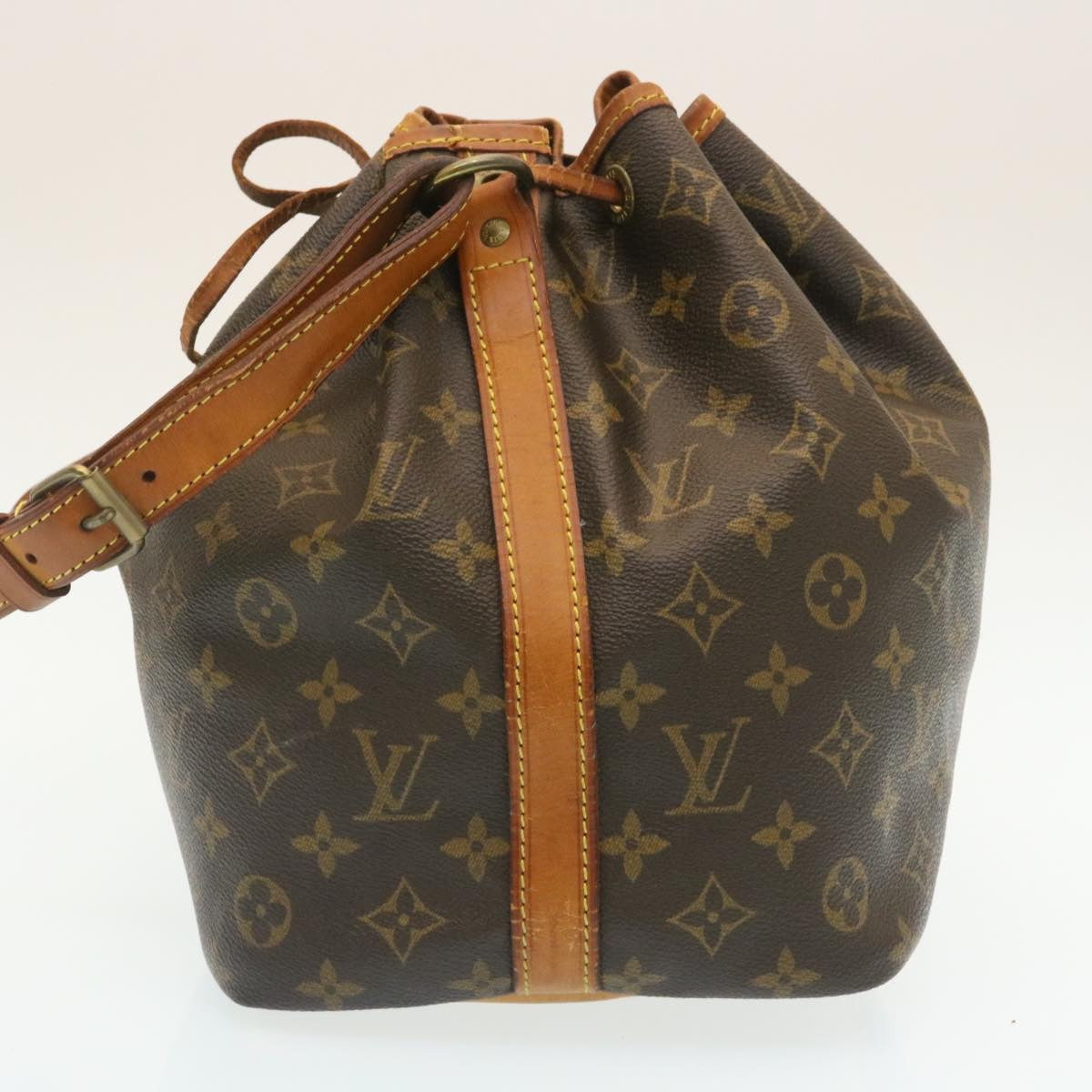 LOUIS VUITTON Monogram Petit Noe Shoulder Bag M42226 LV Auth am2230g