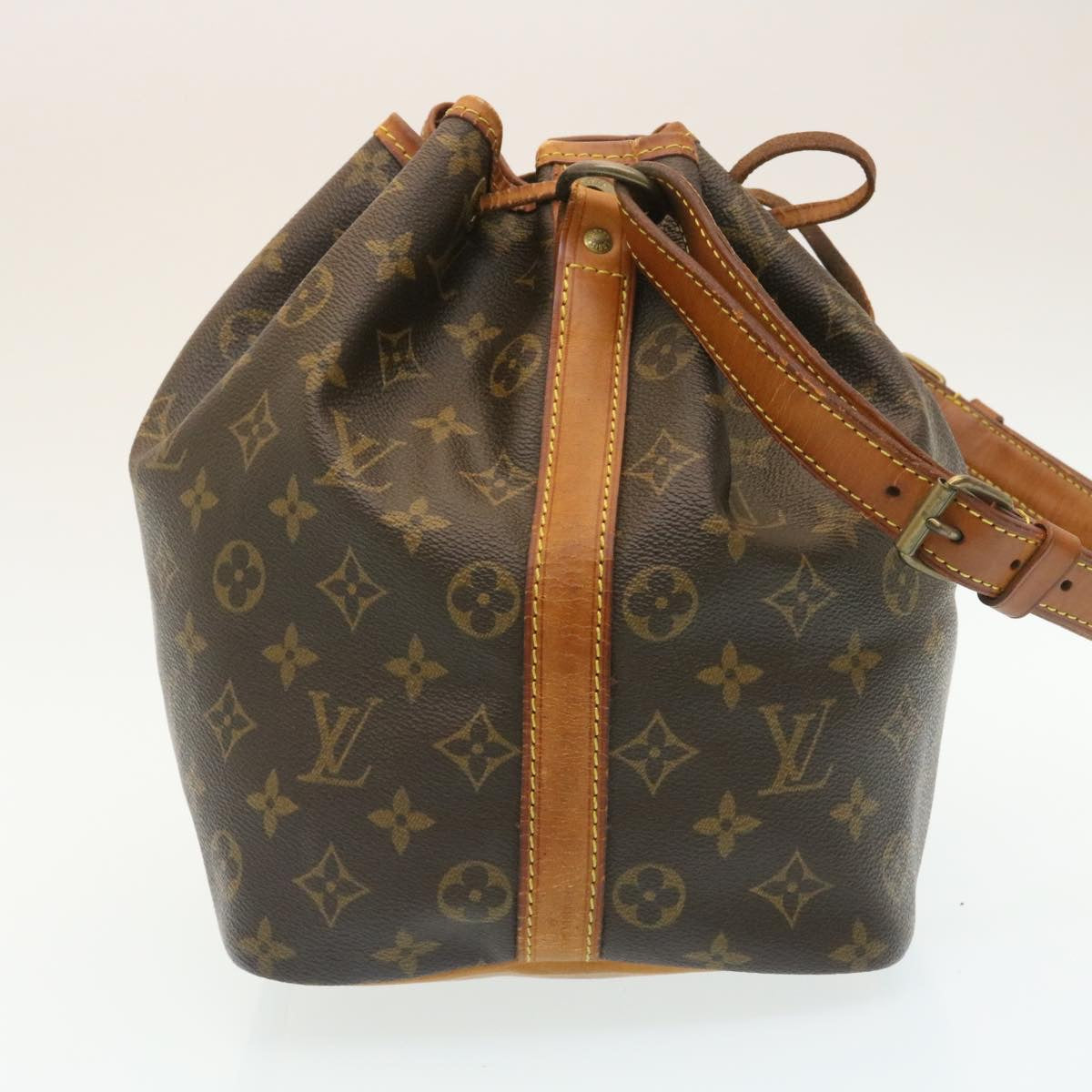 LOUIS VUITTON Monogram Petit Noe Shoulder Bag M42226 LV Auth am2230g