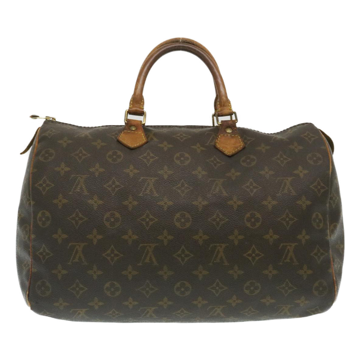 LOUIS VUITTON Monogram Speedy 35 Hand Bag M41524 LV Auth am2234g - 0