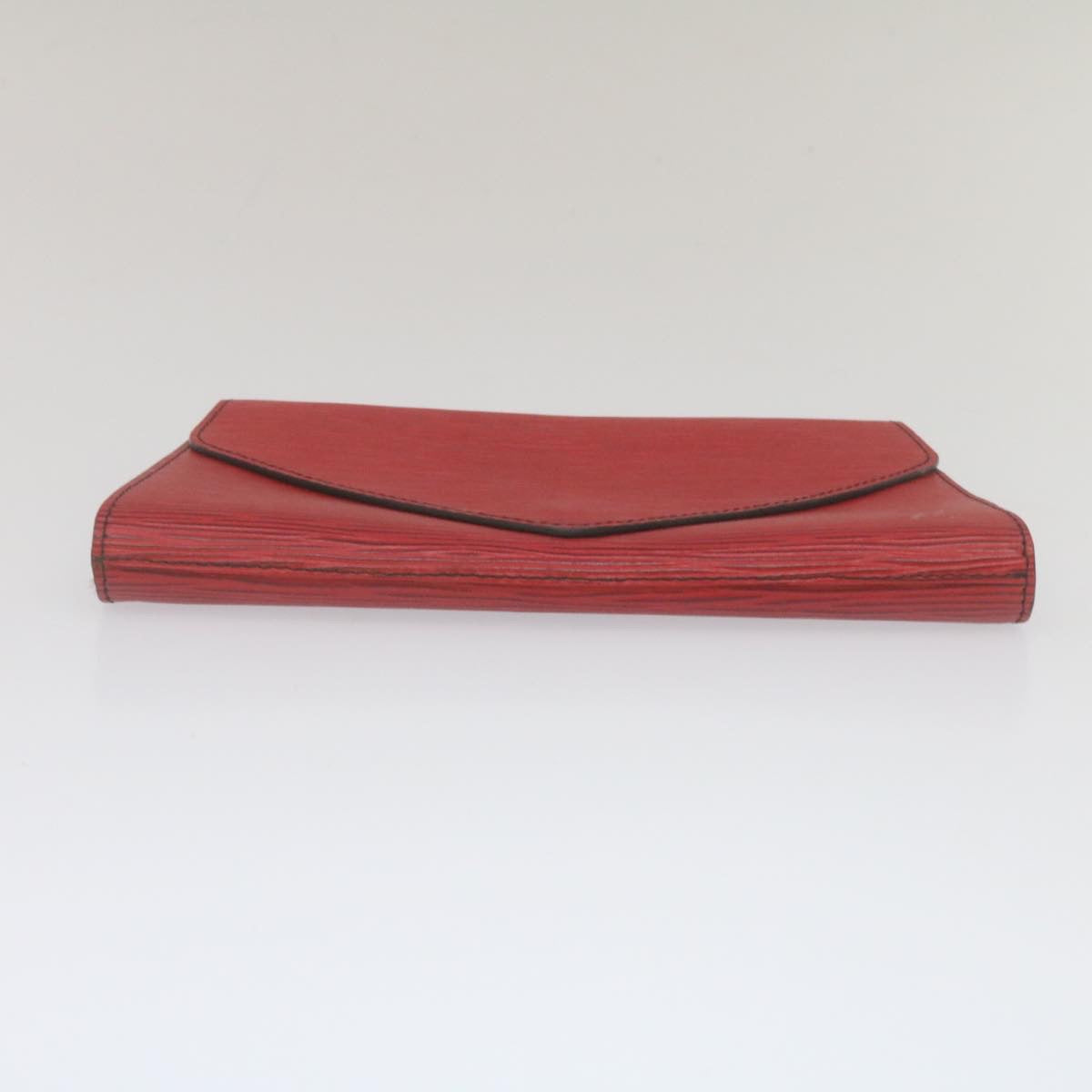 LOUIS VUITTON Epi Art deco Clutch Bag Red M52637 LV Auth am2248g