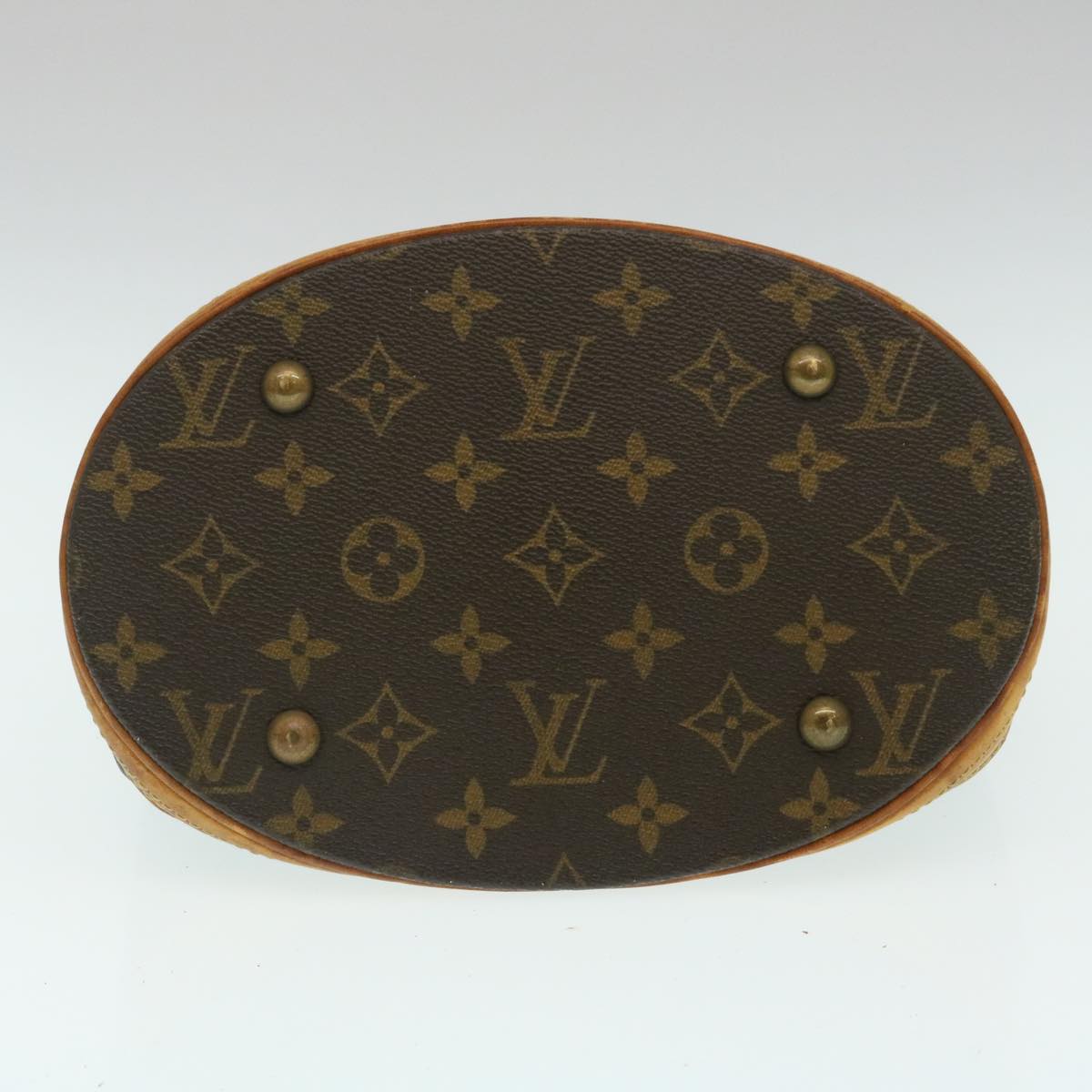 LOUIS VUITTON Monogram Bucket PM Shoulder Bag M42238 LV Auth am2255g