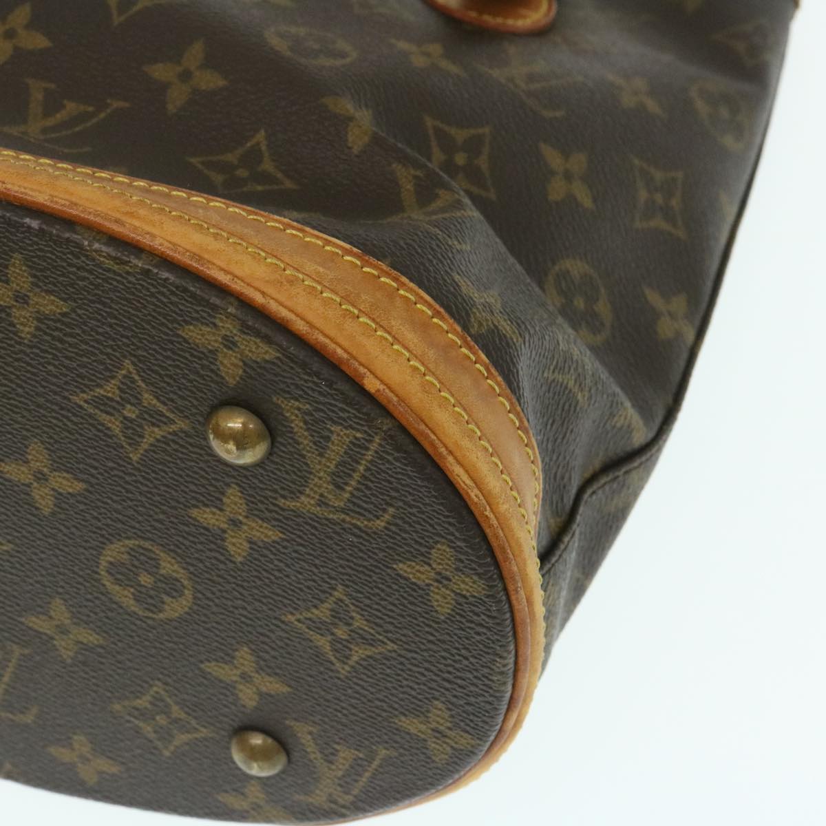 LOUIS VUITTON Monogram Bucket PM Shoulder Bag M42238 LV Auth am2255g