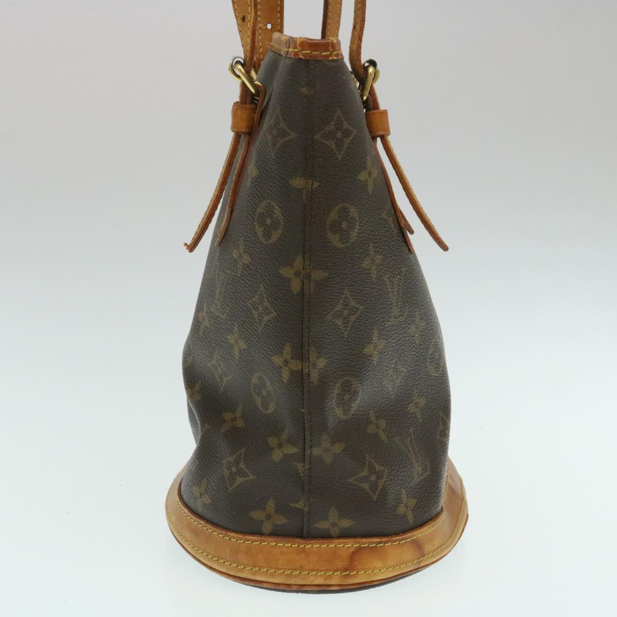 LOUIS VUITTON Monogram Bucket PM Shoulder Bag M42238 LV Auth am2255g