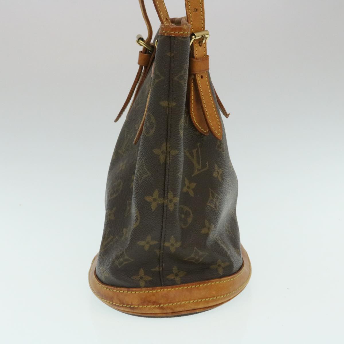 LOUIS VUITTON Monogram Bucket PM Shoulder Bag M42238 LV Auth am2255g