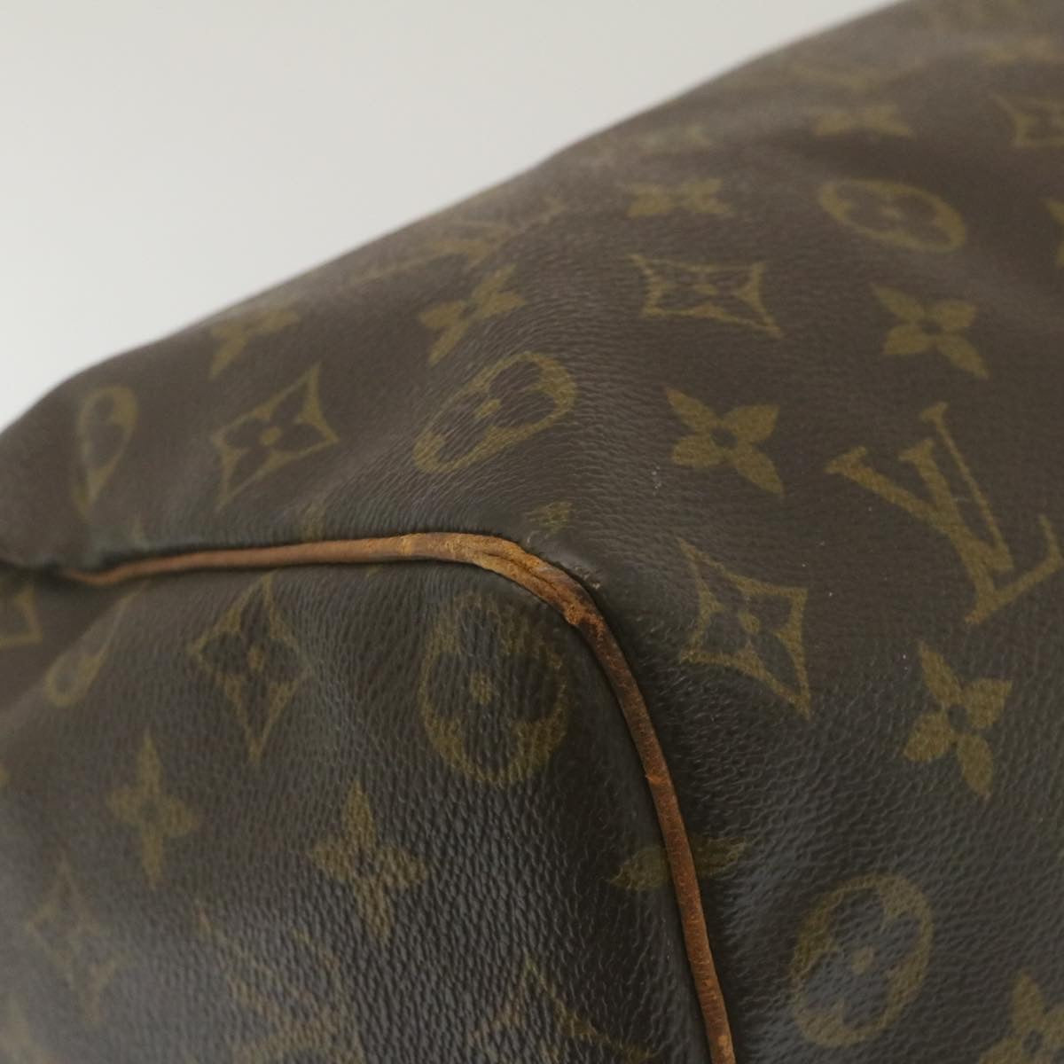 LOUIS VUITTON Monogram Speedy 35 Hand Bag M41524 LV Auth am2259g