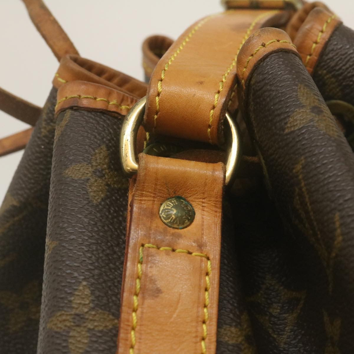 LOUIS VUITTON Monogram Noe Shoulder Bag M42224 LV Auth am2264g