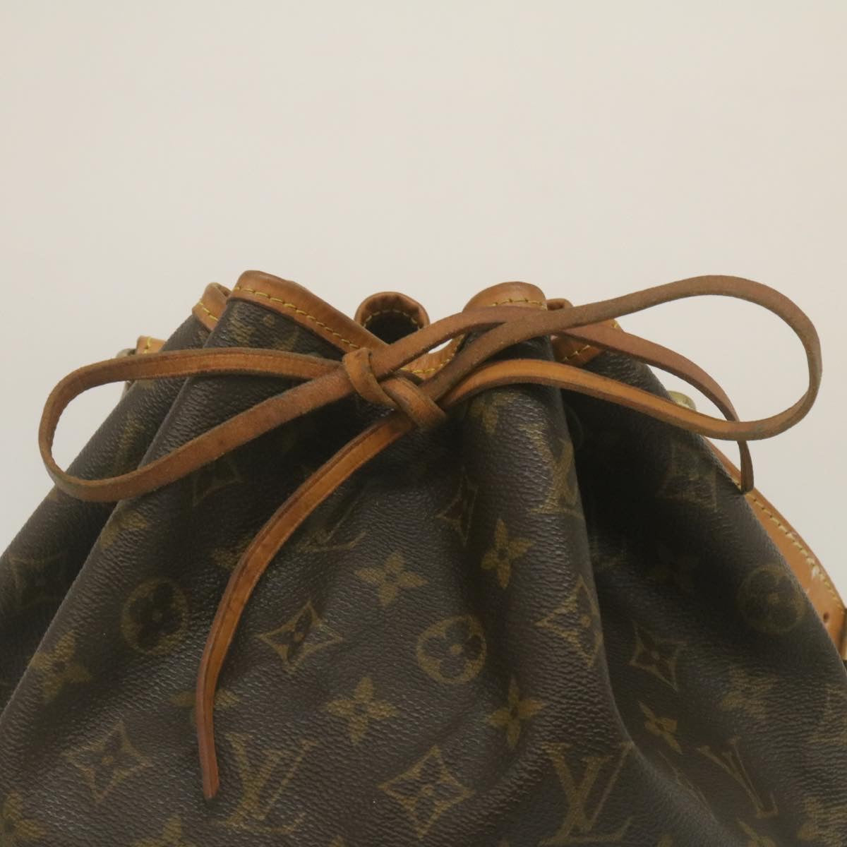 LOUIS VUITTON Monogram Noe Shoulder Bag M42224 LV Auth am2264g