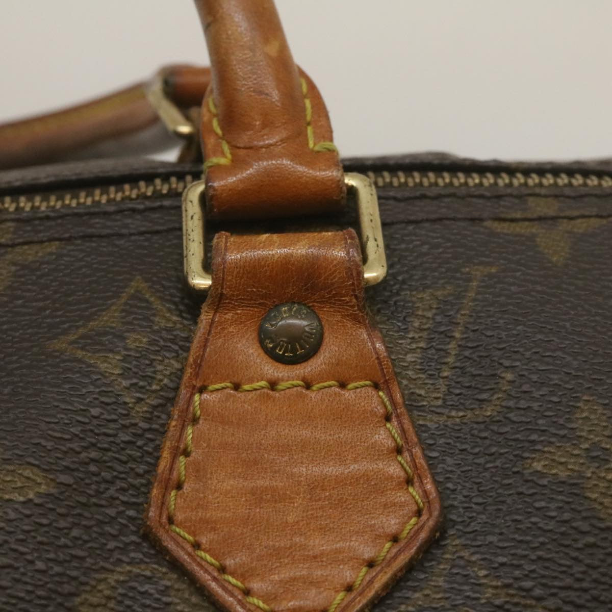 LOUIS VUITTON Monogram Speedy 40 Hand Bag M41522 LV Auth am2265g