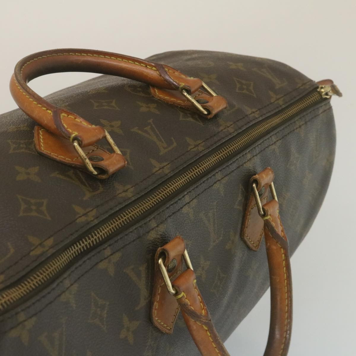 LOUIS VUITTON Monogram Speedy 40 Hand Bag M41522 LV Auth am2265g