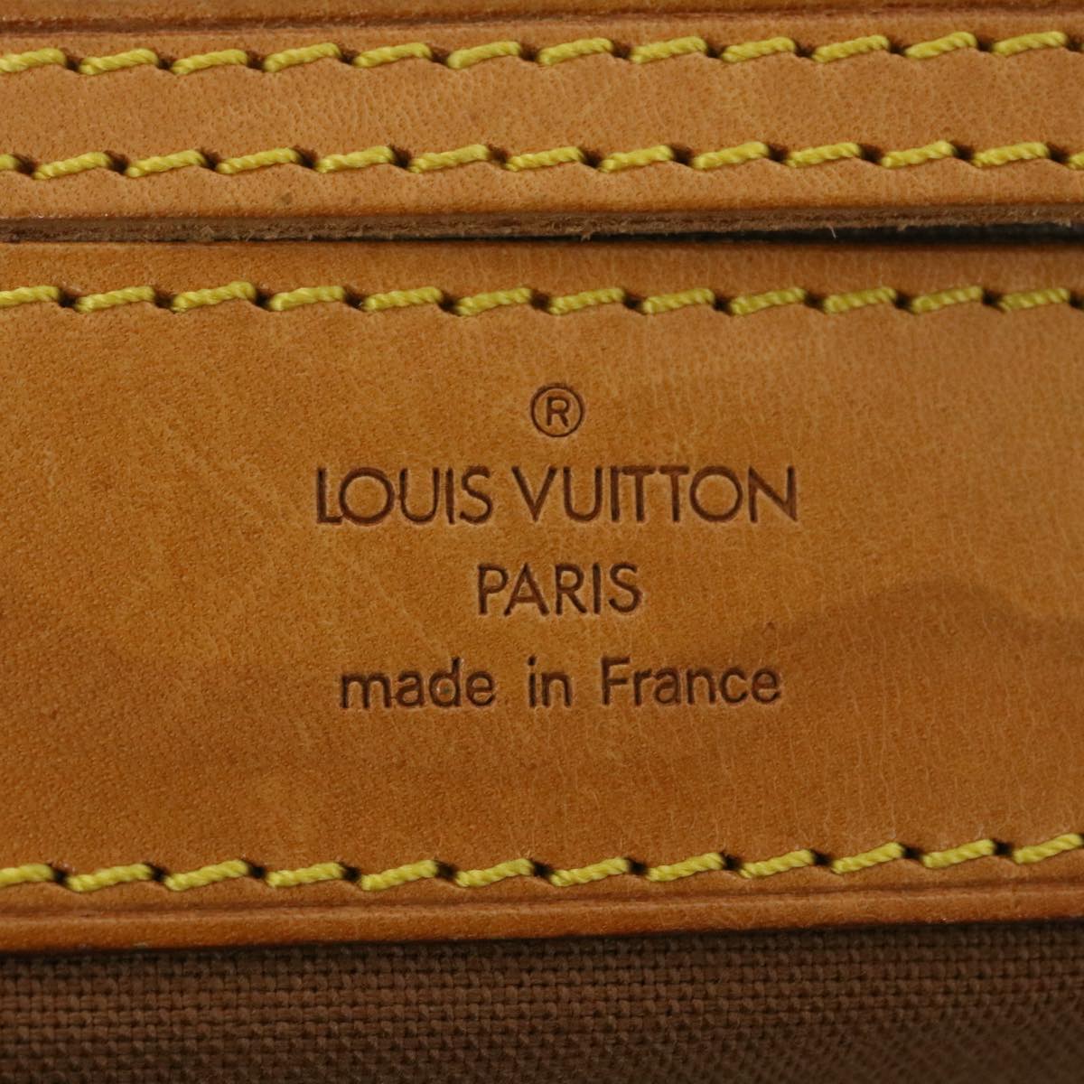 LOUIS VUITTON Monogram Sac Porchon Boston Bag M41222 LV Auth am2271g