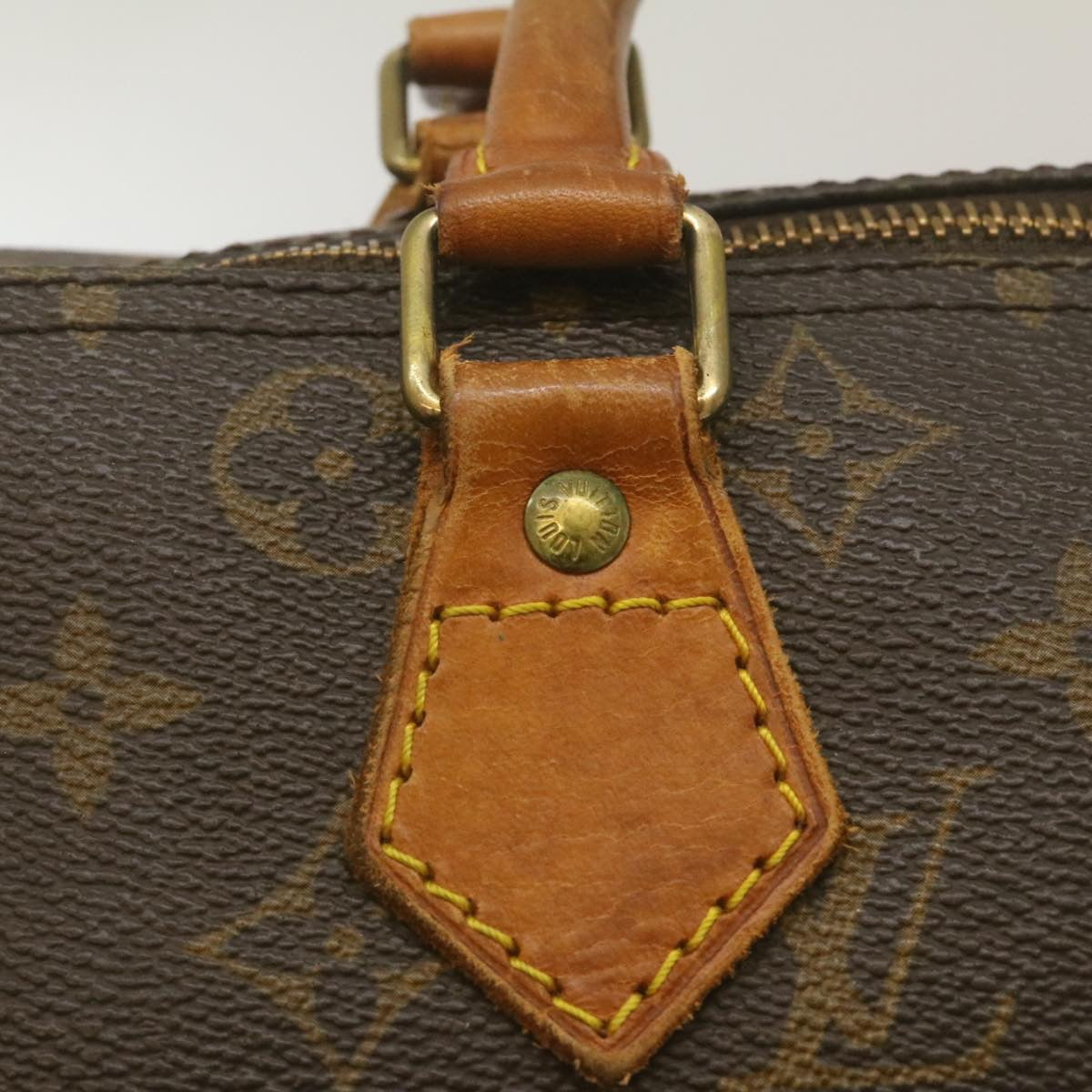 LOUIS VUITTON Monogram Speedy 30 Hand Bag M41526 LV Auth am2297g