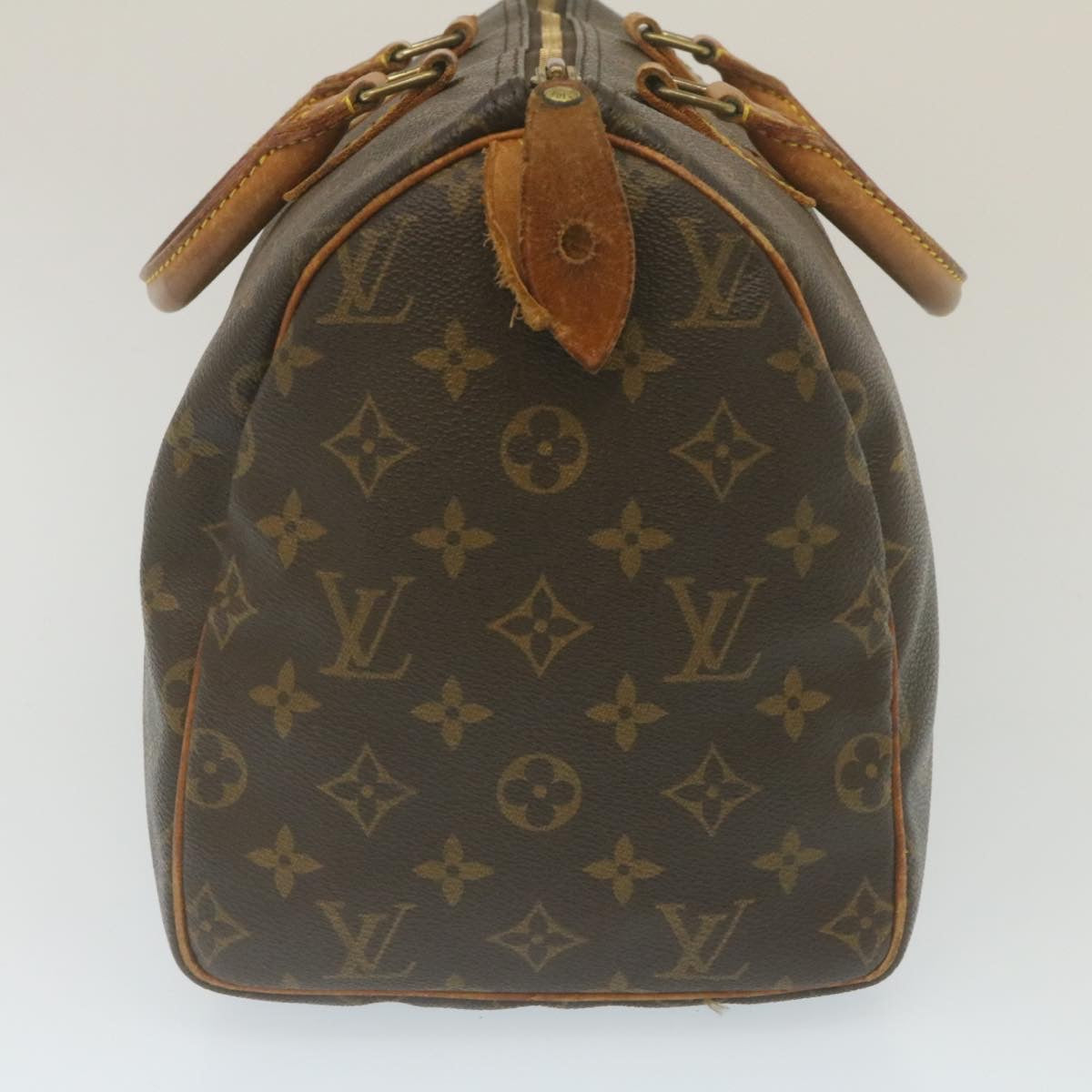 LOUIS VUITTON Monogram Speedy 30 Hand Bag M41526 LV Auth am2297g