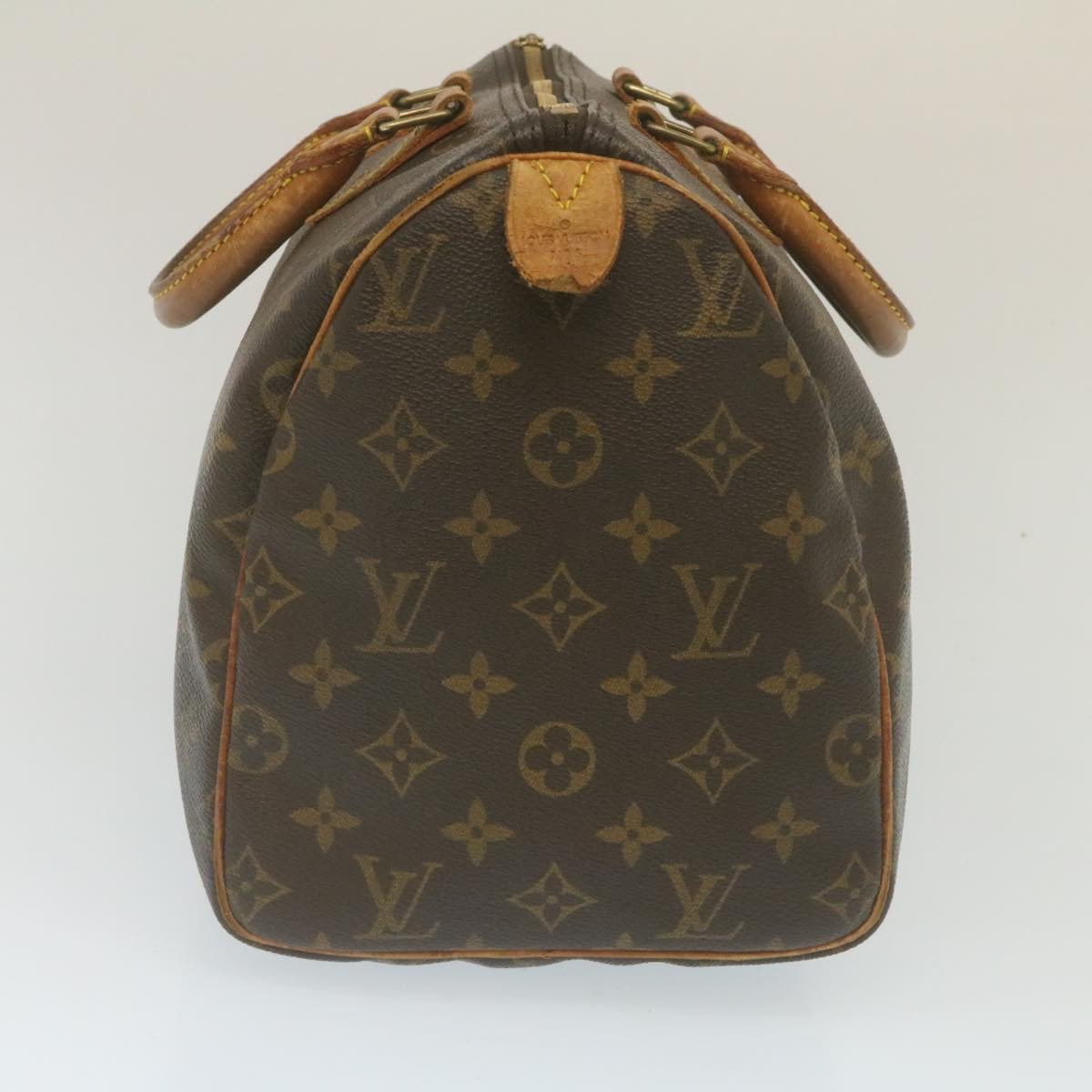 LOUIS VUITTON Monogram Speedy 30 Hand Bag M41526 LV Auth am2297g