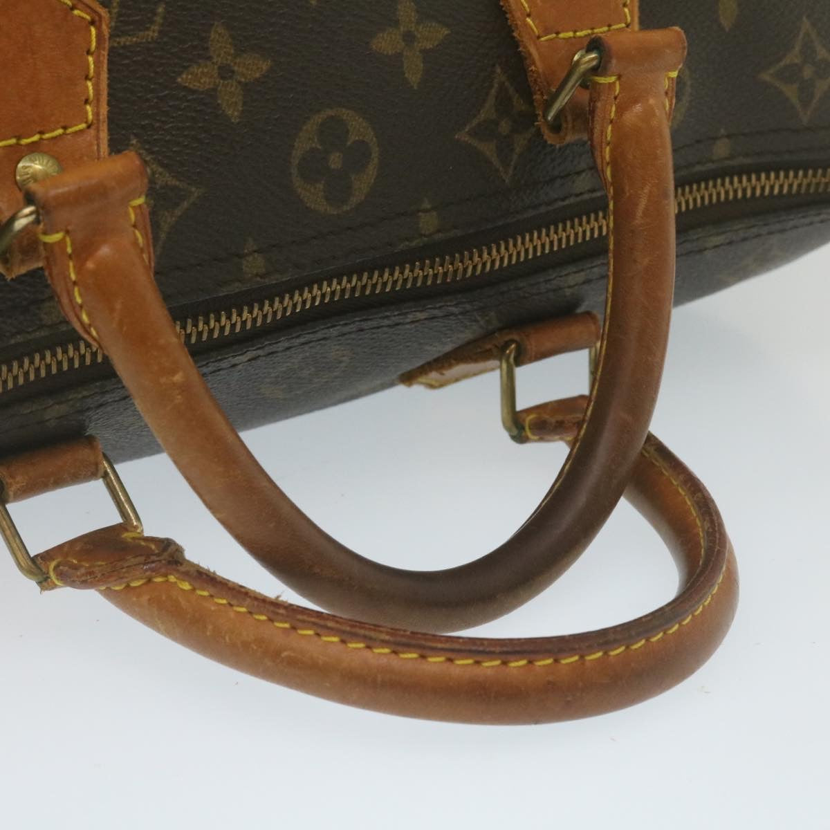 LOUIS VUITTON Monogram Speedy 30 Hand Bag M41526 LV Auth am2297g