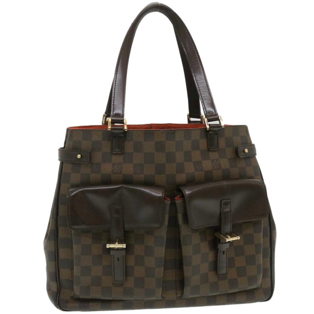 LOUIS VUITTON Damier Ebene Uzes Tote Bag N51128 LV Auth am2306g