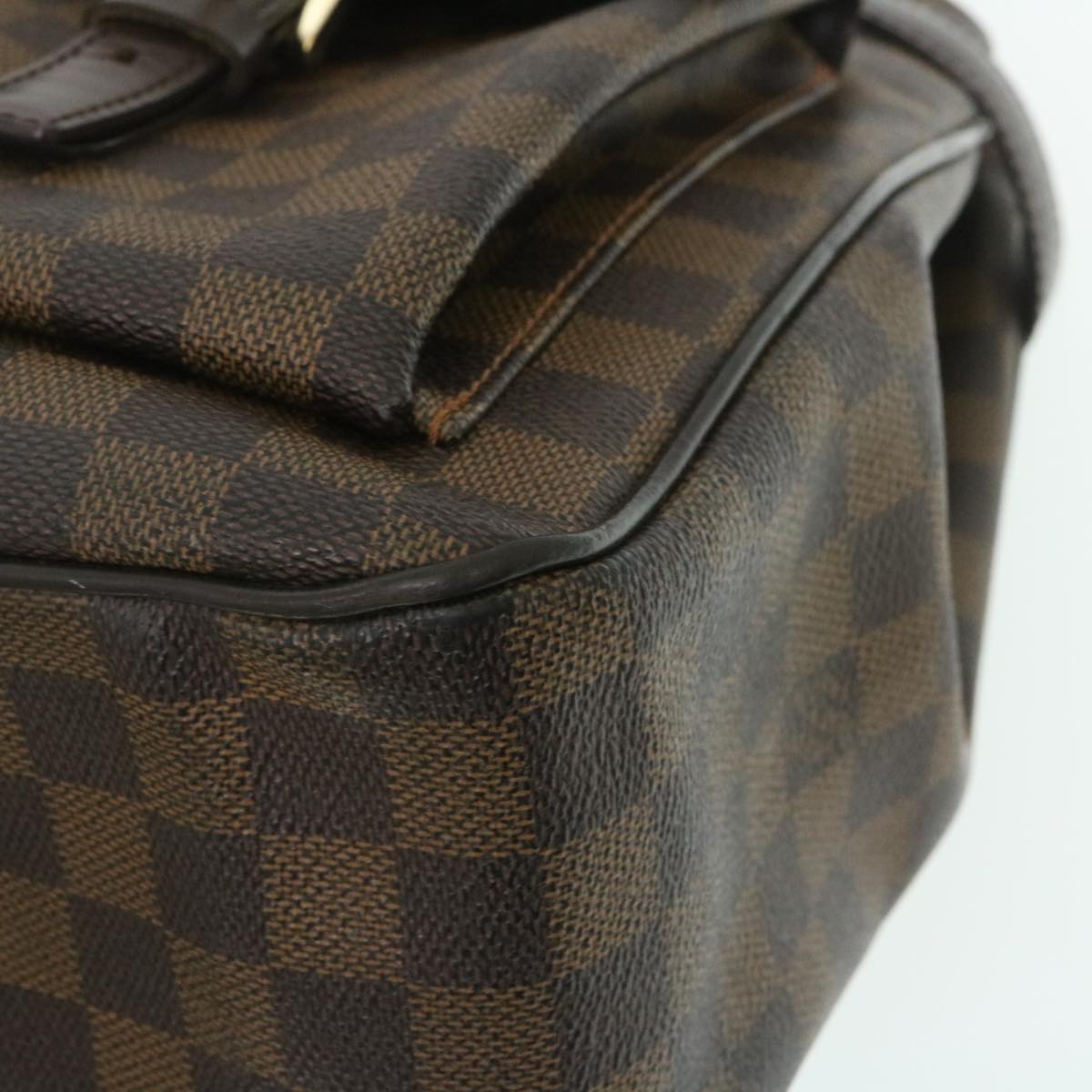 LOUIS VUITTON Damier Ebene Uzes Tote Bag N51128 LV Auth am2306g