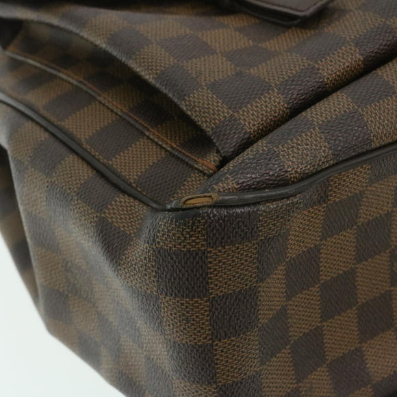LOUIS VUITTON Damier Ebene Uzes Tote Bag N51128 LV Auth am2306g
