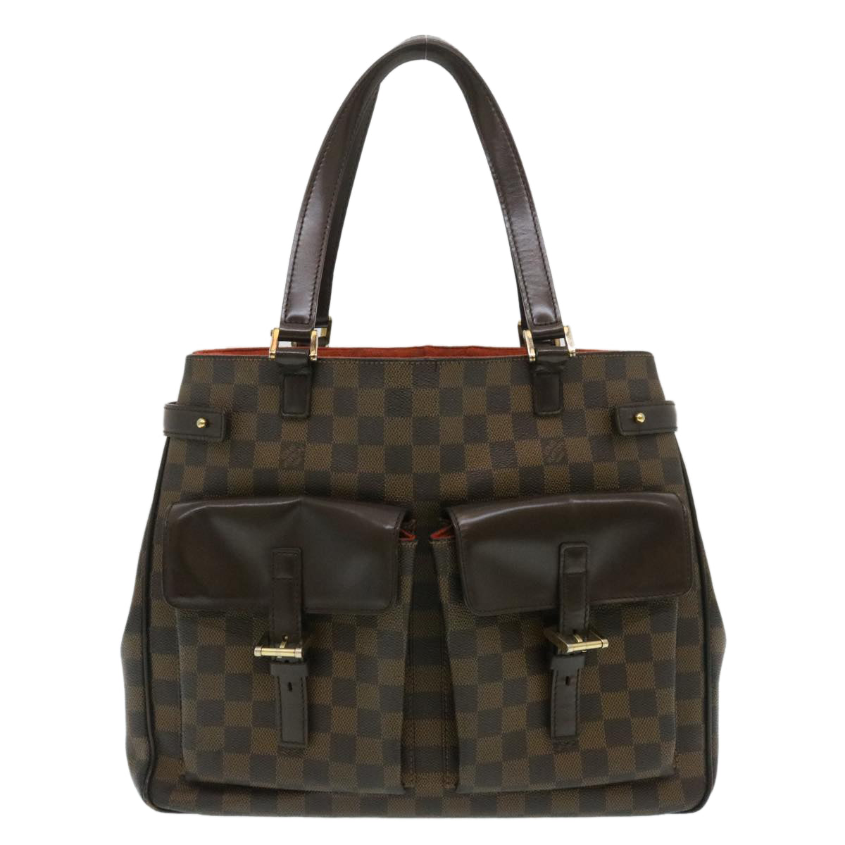 LOUIS VUITTON Damier Ebene Uzes Tote Bag N51128 LV Auth am2306g