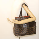 LOUIS VUITTON Damier Ebene Uzes Tote Bag N51128 LV Auth am2306g-26