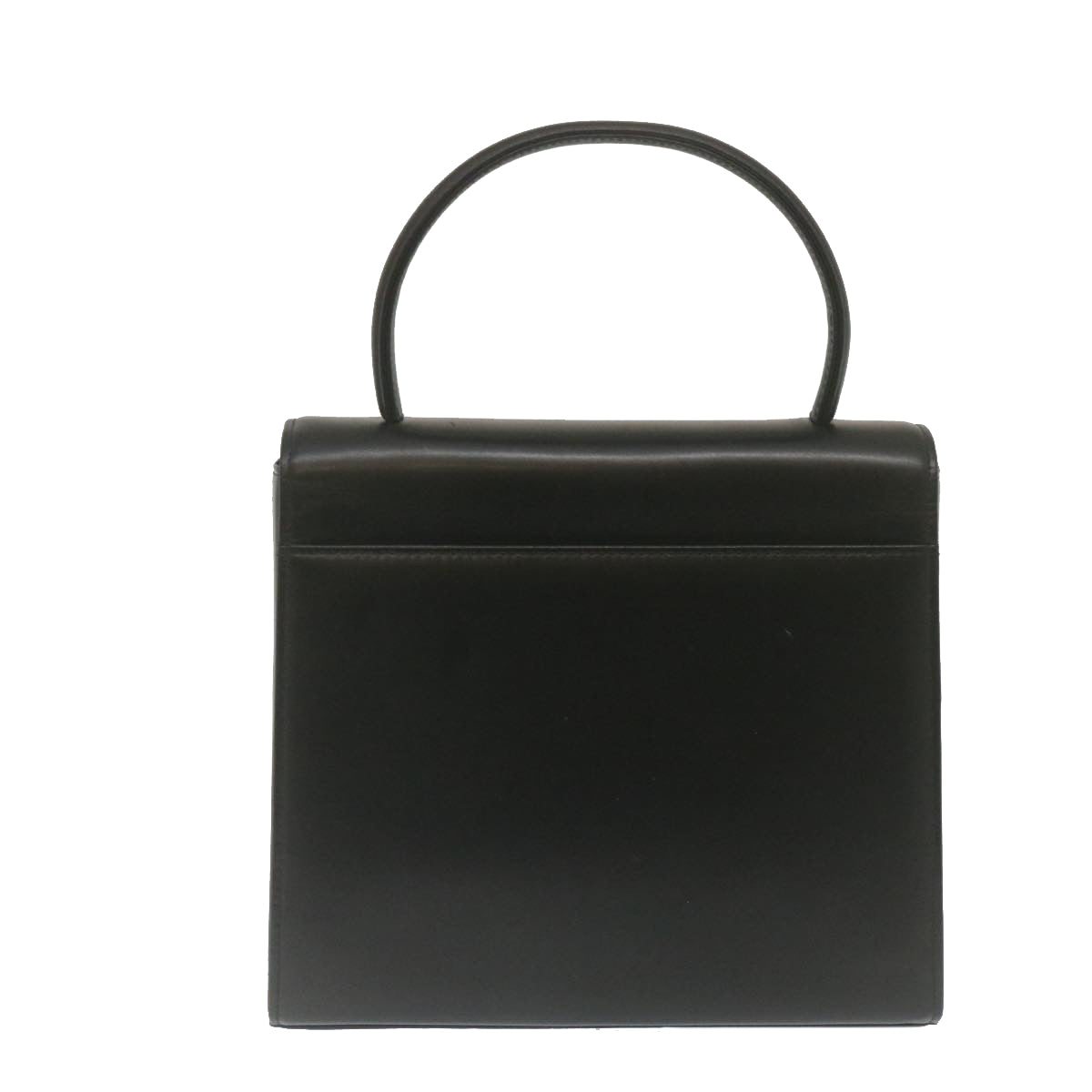 GIVENCHY Hand Bag Leather 2Way Shoulder Bag Black Auth am2318g - 0