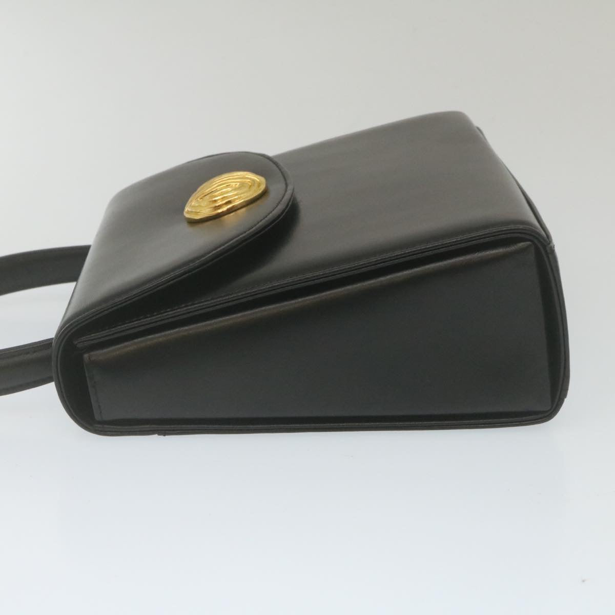 GIVENCHY Hand Bag Leather 2Way Shoulder Bag Black Auth am2318g
