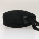 PRADA Shoulder Bag Enamel nylon 2Set Black Auth am2339g-14