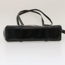 PRADA Shoulder Bag Enamel nylon 2Set Black Auth am2339g-8